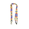 thumbnail image 2 of PinMart's Autism Awareness ID Lanyard Puzzle Piece Keychain w/ Safety Breakaway, 2 of 3