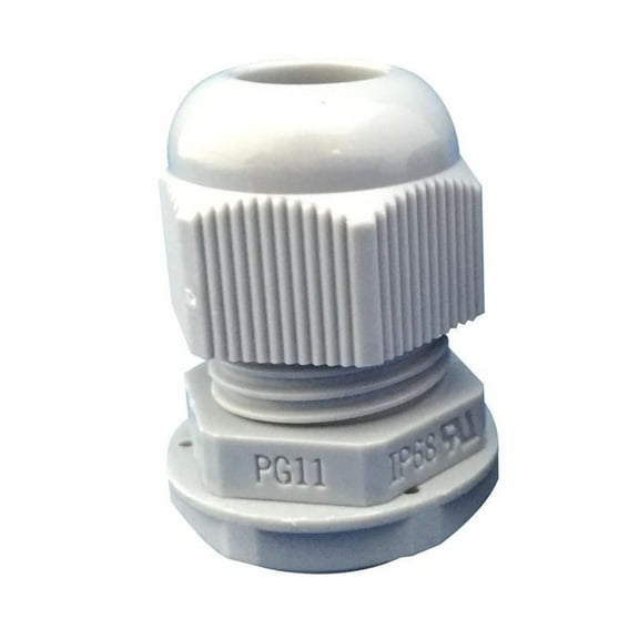 CONCORDIA TECHNOLOGIES - Nylon 6 Cable Glands PG42 Grey 5 Pack