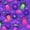 Color 1, variant on Peel and Stick Wallpaper Colorful Cartoon Space UFOs Planets Stars Purple Wall Mural 17.7in x 9.8ft Self Adhesive Removable Wall Paper Renter Friendly Wallpaper for Nursery Bedroom Cabinets