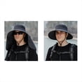 thumbnail image 4 of Sombrero de Pesca para , Protección Solar, Protección UV, Cubierta para el Cuello, Ala , Solapa para el Cuello, Gorra de Pesca para Viajes, Camping, Senderismo, 4 of 5