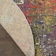 thumbnail image 5 of Nourison Celestial Abstract Sunset 5'3" x round Area Rug, (5 Round), 5 of 8