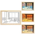thumbnail image 1 of Lighting Painting Decoration, LED Glowing Photo Frame, 1 of 7