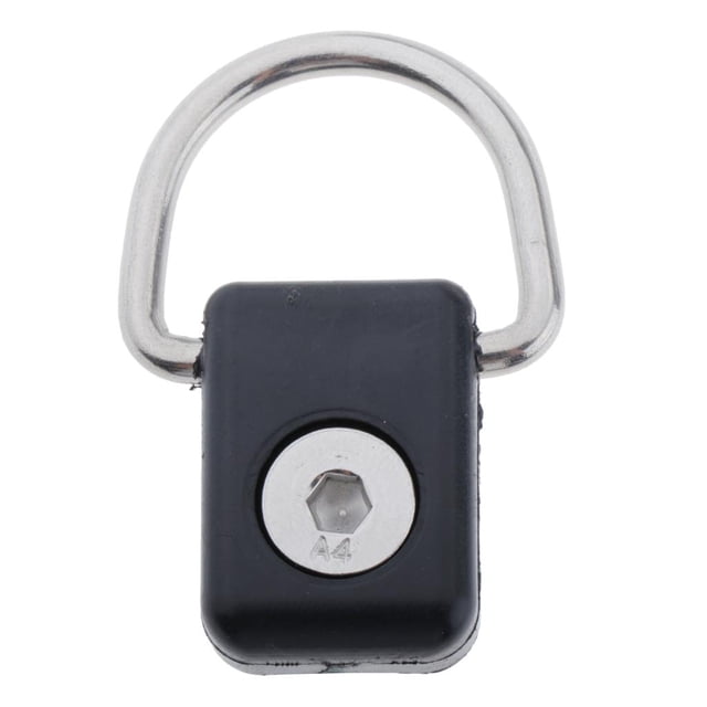 koolsoo Boucle de Montage en Acier pour Kayak Bateau Pêche Camping Gréement Boucle