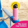 thumbnail image 4 of bubba Trailblazer Stainless Steel Water Bottle, Straw Lid Rubberized Pink, 24 fl oz., 4 of 11