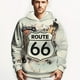 thumbnail image 2 of Sudadera con capucha con estampado 3D de la Ruta 66 para hombre, moda otoño/invierno 2024, ropa para deportes al aire libre y ocio, sudadera con capucha de hip hop callejero para hombre, 2 of 5