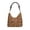 Khaki, variant on XINXIAOO Fashion Large Capacity Woven Tote Bag, Casual Shoulder Bag for Beach & Commute