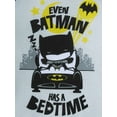 thumbnail image 2 of Batman Toddler Boys Long Sleeve Microfleece Pajamas, 2pc Set, 2 of 2