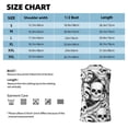 thumbnail image 5 of Goofa Skull and palm leaves Printed Men's Sleeveless T-Shirt - Athletic Gym Workout Tank Top for Men - Moisture-Wicking, UPF 30+ Quick-Dry Muscle Tee-, 5 of 8