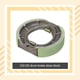 thumbnail image 5 of sweethay Zapatas de freno Rueda Bloque resistente Frenos de tambor Scooter Ciclomotor Motocicleta Suministros convenientes duraderos Reparación Accesorios para motos Zapata de freno de tambor CG125, 5 of 6