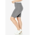 thumbnail image 3 of Woman Within Plus Size Stretch Cotton Bike Short, 3 of 6