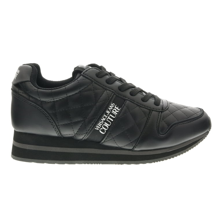 VERSACE JEANS COUTURE レディーススニーカー ブラック 849847f9-b3c4-4d6b-85e9-