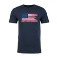 thumbnail image 2 of American Flag T-shirt, Patroitic Shirts, Graphic T-shirts for Men - Heather Navy MH200PATRIOT S3 XL, 2 of 3