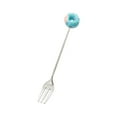 thumbnail image 1 of Stainless Steel Sweet Donut Dessert Fork Coffee Spoon and Stirrer Table Setting Dinnerware Serveware Dining Essentials Meal Service Set Kitchen Tableware Dining Accessories Household Tableware, 1 of 5
