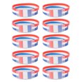 thumbnail image 3 of Pulsera De Partido De Fútbol, ​​pulsera De Resplandor De Bandera Nacional Color De Bandera Nacional Para Juego De Fútbol ANGGREK IF2713, 3 of 8