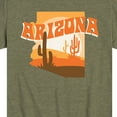thumbnail image 3 of Instant Message - Arizona Desert - Vacation Destination - Toddler & Youth Short Sleeve Graphic T-Shirt, 3 of 6