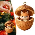 thumbnail image 2 of Forest Animals Acorns Ornaments 2D Forest Christmas Ornaments 2026 Animals Decoration Woodlands Christmas Ornament Xmas Tree Hanging Pendant For Home Decor, 2 of 2