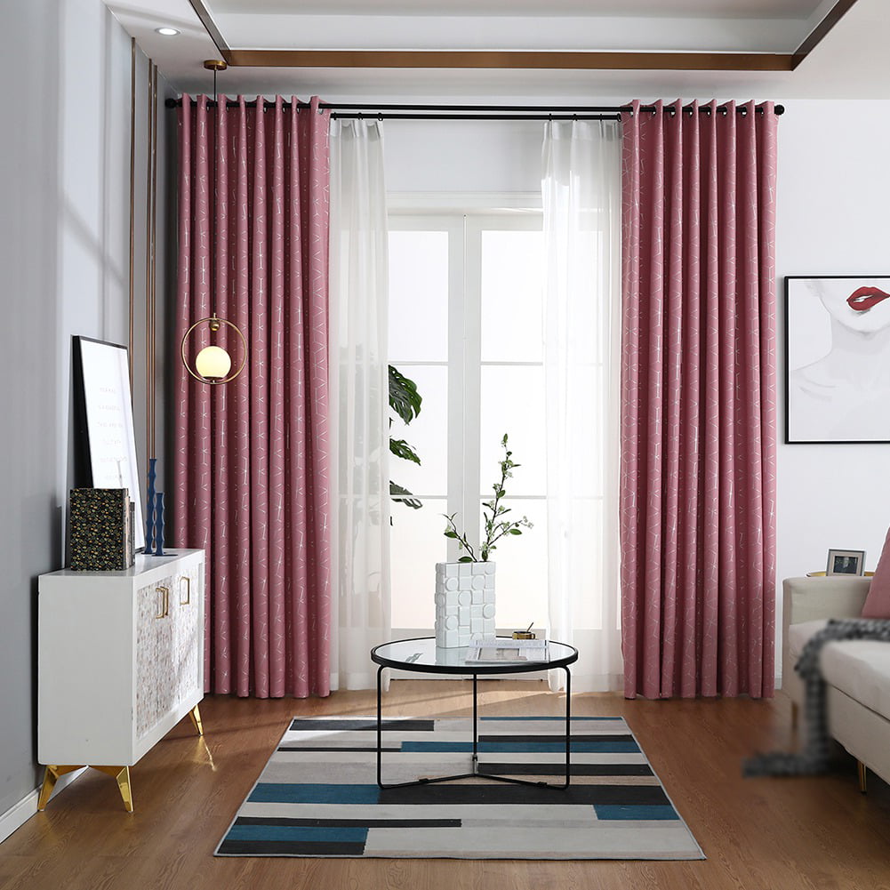 Blackout Window Drapes For Bedroom Living Room Window Curtain Home Decoration 