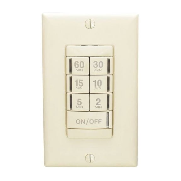 Sensorswitch Timer Switch,60 Min,Ivory PTS 60 IV