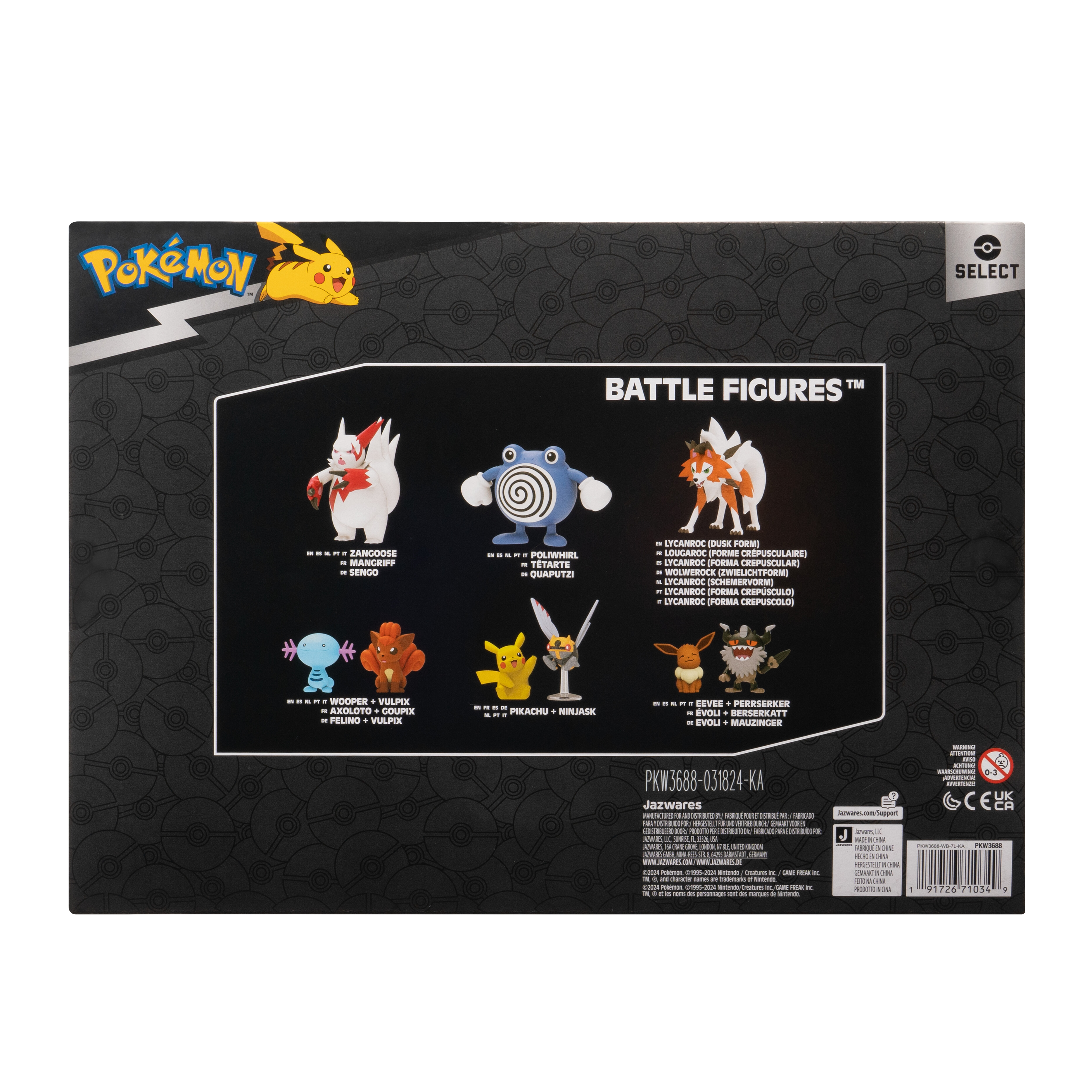 Pokemon Select Evolution Pack - Features 2 inch Beldum, 3 inch Metang and 4.5 inch Metagross Battle Figures