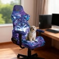 thumbnail image 3 of HUIACONG Galaxy Wolf Gaming Chair Covers Stretchable Racing Chair Slipcover Stretch Fabric Office Chair Cover Breathable All-Season Weather Resistant Keeps Chair Cool and Warm, 3 of 6