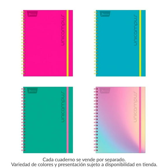 Cuaderno profesional Norma Unicampus cuadro grande 160 hojas varios modelos 1 Pieza