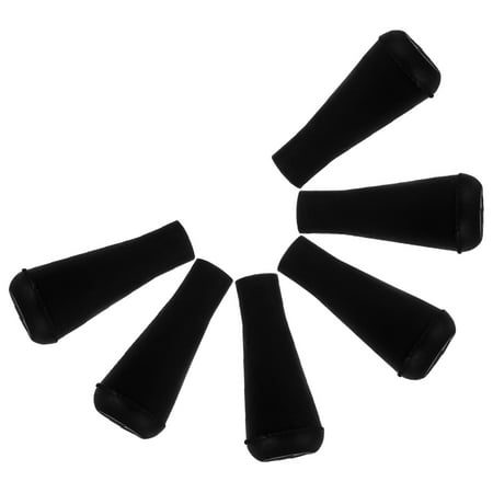 FRCOLOR 6pcs Soft Rubber Arrowheads Target Round Arrow Tips Point Broadheads Arrowhead Replacement For Outdoor Archery Hunting Game Practice
