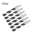 thumbnail image 3 of Uxcell Brad Point Drill Bits Precise Cutting with Brad Point Tip for Woods 15mm(19/32") 6Pcs, 3 of 6