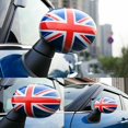 thumbnail image 4 of Car Door Side Red/Blue UK Flag Mirror Covers for R55 R56 R57 R58 R60 R61 Power Fold Mirror, 4 of 6