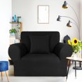 thumbnail image 2 of Unique Bargains PiccoCasa Housse Extensible pour Fauteuil Causeuse et Sofa en Polyester, 1 Pce, 2 of 10