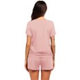 thumbnail image 5 of Ekouaer Printed Maternity Pajamas Pregnancy Pjs Breastfeeding Sleepwear Soft Nursing Shirts and Maternity Shorts, 5 of 6