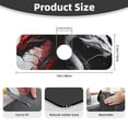 thumbnail image 2 of Pofeuu Cool Black And White Dragon Print Splash Guard for Sink Faucet Sink Gadgets-Splash Guard Behind Faucet Drip Catcher for Kitchen, Bathroom,Sink Mat, 2 of 7