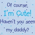 thumbnail image 2 of CafePress - Cute Like Daddy Infant Bodysuit - Baby Light Bodysuit, Size Newborn - 24 Months, 2 of 4