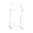 thumbnail image 4 of S SERENABLE Basketball Ball Storage Rack 2 Layer Metal Balls Storage Rack for Basketball white, 4 of 9