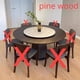 thumbnail image 1 of Italian Modern Dining Tables Nordic Wooden Round Minimalist Luxury Dining Tables Combination Mesa Restaurant Furniture QF50DT My Lux Decor Round, 1 of 10