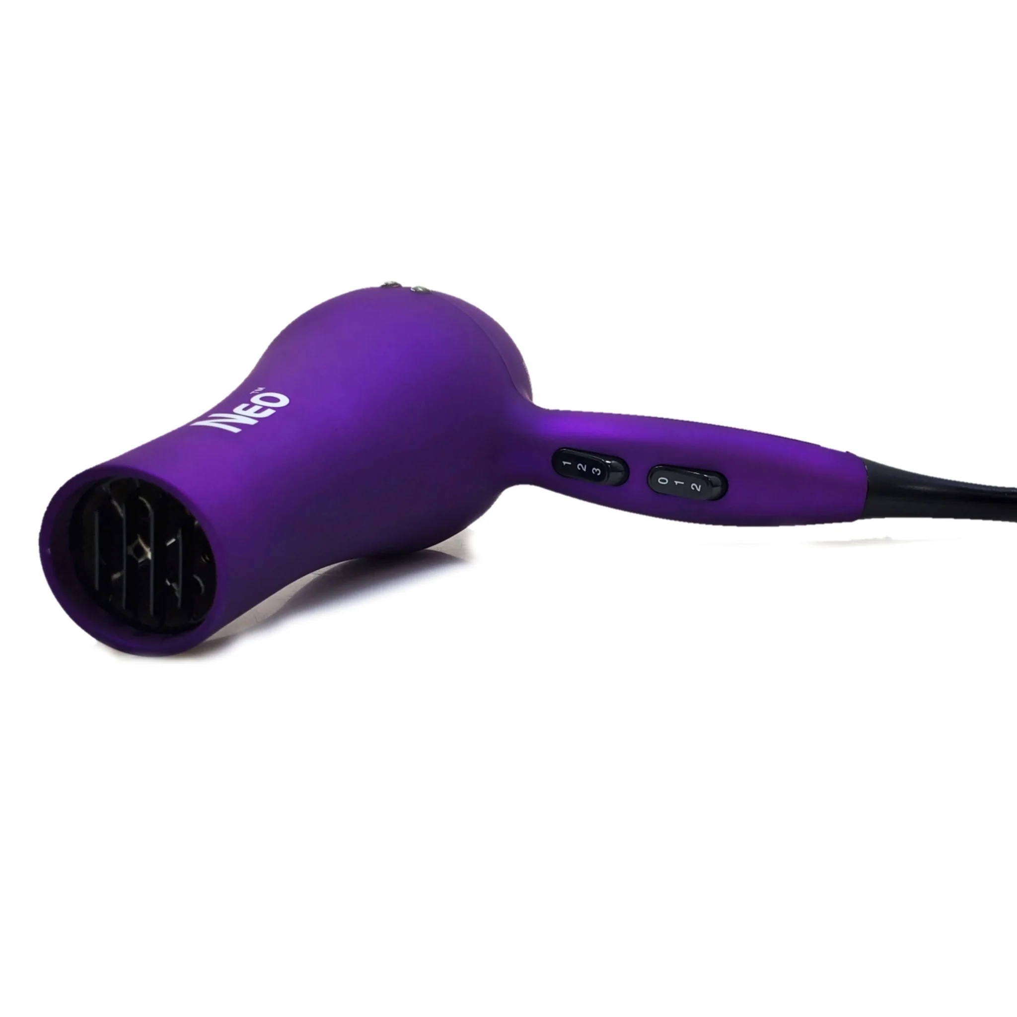 The Neo Choice Ionic Pro 2000W Hair Dryer Quiet and long-lasting AC motor (Metallic Purple)