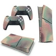 thumbnail image 5 of Soft Pastel Waves Console Skin Bundle for PS5 Pro Slim Disc & Digital / PS4 – Full Wrap + Dual Controller Flair, 5 of 5