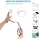 thumbnail image 2 of Portable Neck Fan, Hand Free Personal Fan, USB Rechargeable Neckband Mini Fan, Bladeless Fans, 2 of 5