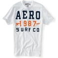thumbnail image 1 of Camiseta gráfica Aeropostale 1987 Surf Co Blanca Pequeña, 1 of 1