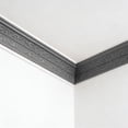 thumbnail image 2 of 393.7" X 4.3" Self Adhesive Flexible Foam Molding Trim Wallpaper Border 3D Sticky Decorative Wall Lines Peel And Stick Wall Baseboard Trim For Home Hotel Diy Decor, 2 of 7