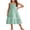 Sage Green, variant on Arshiner Girls Spaghetti Strap Dress Tiered Cami Maxi Sundress with Pockets | Girls Summer Dresses for Kids 6-14 Years