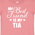thumbnail image 4 of Inktastic My Best Friend is My Tia with Hearts Boys or Girls Baby T-Shirt, 4 of 5