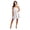 Silver, variant on Women's May Queen Sorority Formal Dress Rush MQ1865 Short Outfit Silver 14