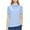 Womens Tops Light Blue, variant on ylioge S-4X Plus Size Golf Shirts for Women Short Sleeve Tees Tops Womens Casual Solid Color Pullover Button Collared Athletic Workout Tshirts Shirt