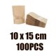 thumbnail image 1 of Bolsa de Papel Kraft Macarena Con Cierre de Cremallera de Ventana 10x15 cm, 1 of 8