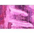 thumbnail image 1 of Ahgly Company Indoor Rectangle Abstract Pink Modern Area Rugs, 7' x 9', 1 of 4