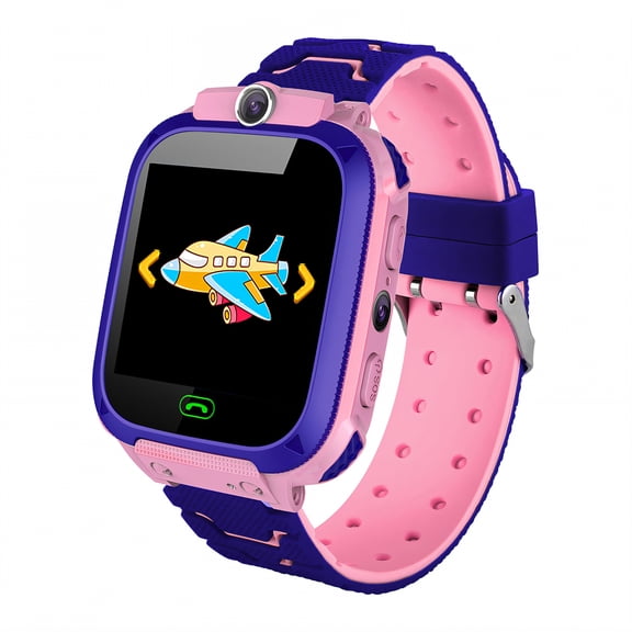 GJX Smart Watch for Kids,Comfortable Wear Kids Smart Watch,Waterproof Watches for Kids,Pink