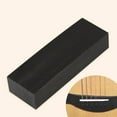 thumbnail image 3 of de Negro, Material Artesanal, de Negro Material de Bricolaje en para Piezas de de , Accesorios de Guitarr Hugo Mástil de ébano madera en blanco, 3 of 5