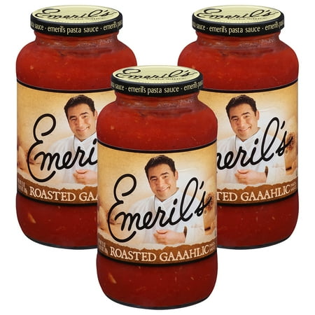 (3 Pack) Emeril'sÃÂ® Roasted Gaaahlic Pasta Sauce 25 oz.