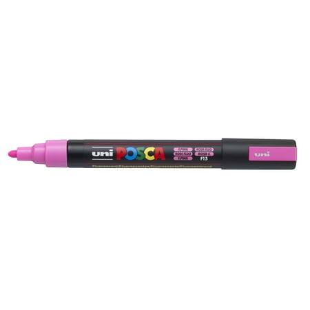 UPC: 4902778198070 | POSCA Paint Marker  PC-5M Medium Bullet  Fluorescent Pink