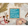 thumbnail image 3 of Teal Felt Letter Board Set with Letters (10”x10”) by Felt Like Sharing, 3 of 7